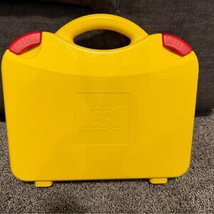 Lego Yellow Carry Case with Red Latches